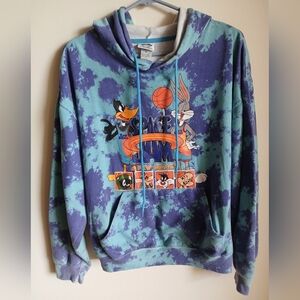Space Jam Sweatshirt tie dye size medium